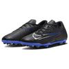 Nike Phantom GX Club MG Shadow Pack Unisex Sneakers Black Hyper-Royal Chrome DD9483-040