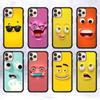 Funny Face For IPhone 17 16 15 14 13 12 11 Mini Pro Max Plus PC+TPU Back Phone Cover