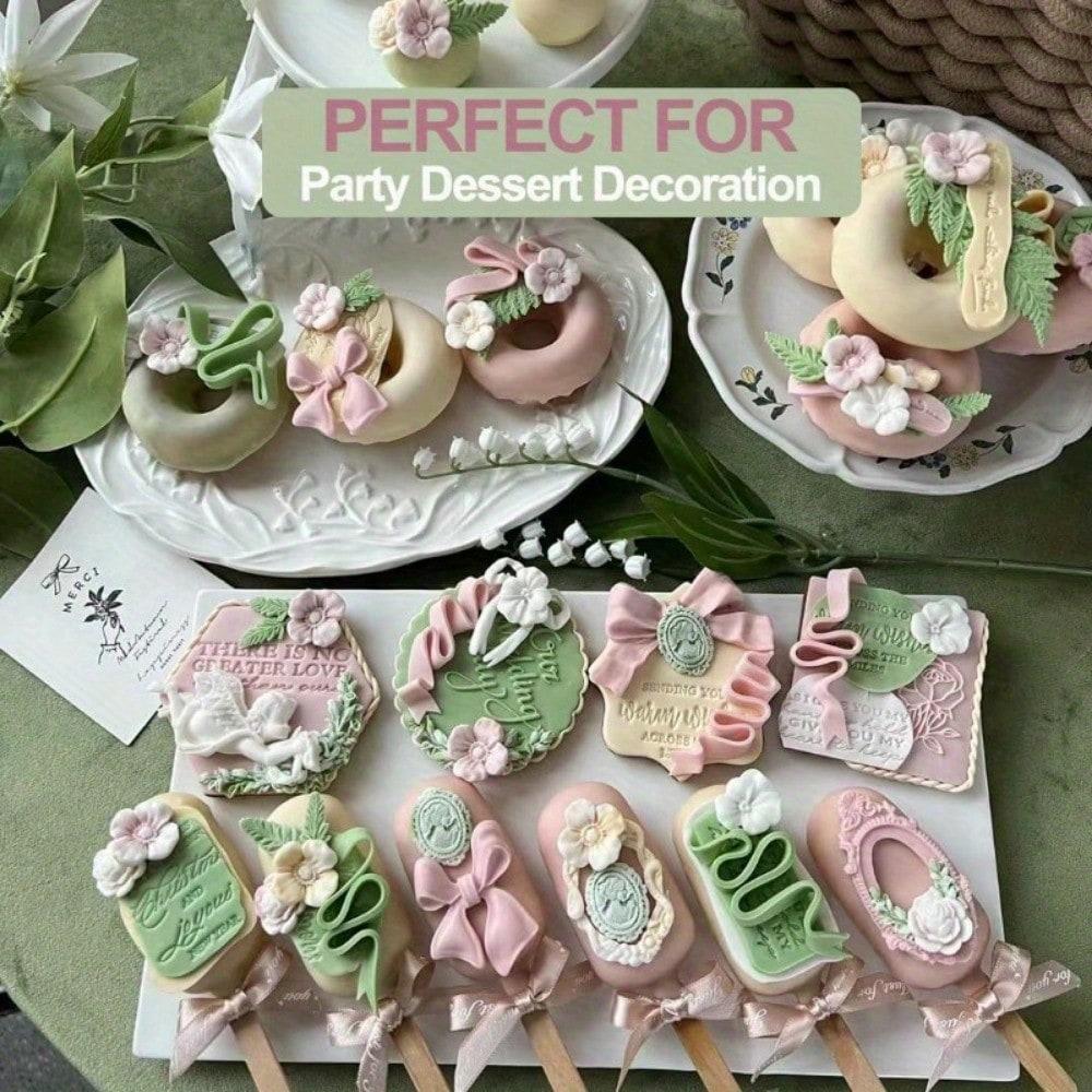 Non Stick Daisy Flower Silicone Mold Chocolate Fondant Soap Resin Ice Cube Jelly Baking Cake Decoration DIY Handmade Crafts