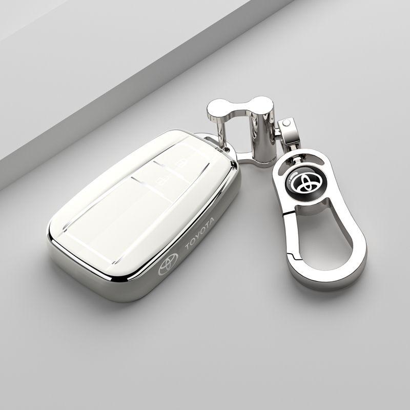 ANG2 New TPU Car Key Case Cover Key Protected Bag Fob Key Shell For Toyota Prius Camry Corolla CHR C-HR TRD Land Cruiser Prado Altis