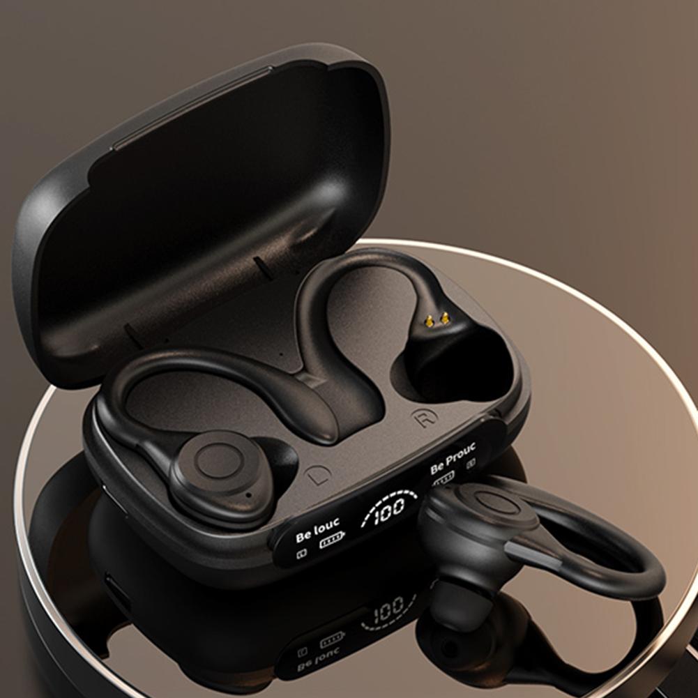 Bluetooth Headset 5.3 Wireless Earphones Headphones Noise Reduction HiFi Stereo Headphones Earbuds Sports Running Earbuds