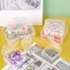 10Pcs/Lot Mini Plastic Box Rectangular Box Storage Box Translucent Box Packing Box Dustproof Durable Strong Jewelry Storage Case