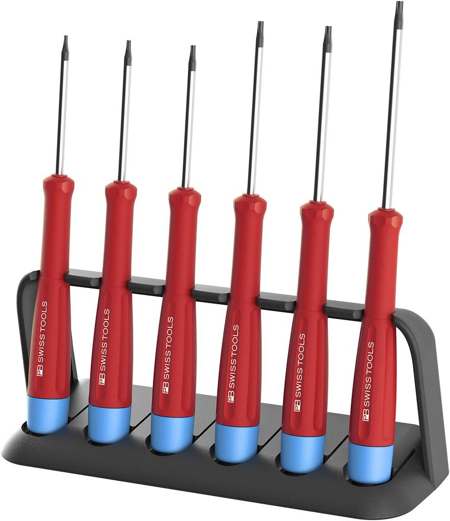 PB SWISS TOOLS 8643 SwissGrip Precision Hexalobular Screwdriver Stunt Set,