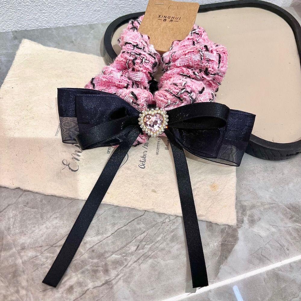 Knitting Korean Style Hairpin Women Hair Accessories Y2K Bow Hair Clip Lolita Hair Accessories