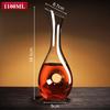 Snail Model Crystal Red Wine Decanter