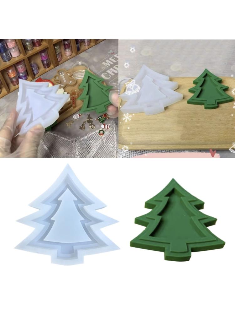 Resin Shaker Mold  Quicksand Casting Epoxy Silicone Mold Resin Epoxy Jewelry Molds for Pendant Decoration Crafts