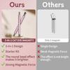 6Pcs Cats Eye Magnet for Nail Double-Head Nail Magnetic Stick Cats Eye Nail Magnet Tool Set for Cats Eye Gel Polish