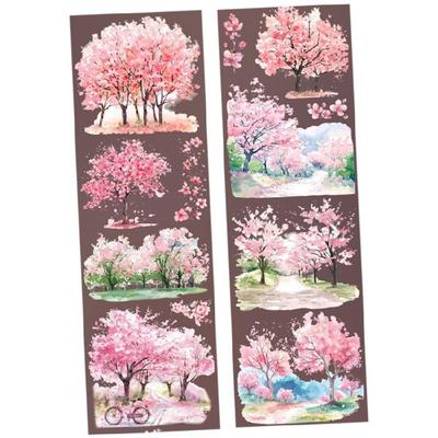 Forests Tape Beauty Tape Masking Tape Aesthetic Decorative Tape Hand Account Tape for Journaling Scrapbooking