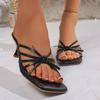 Fashion Open Toe Square Toe French Sandals and Slippers High Heels Women's Shoes 2025 Summer New Fashion Vacation Style Sandals