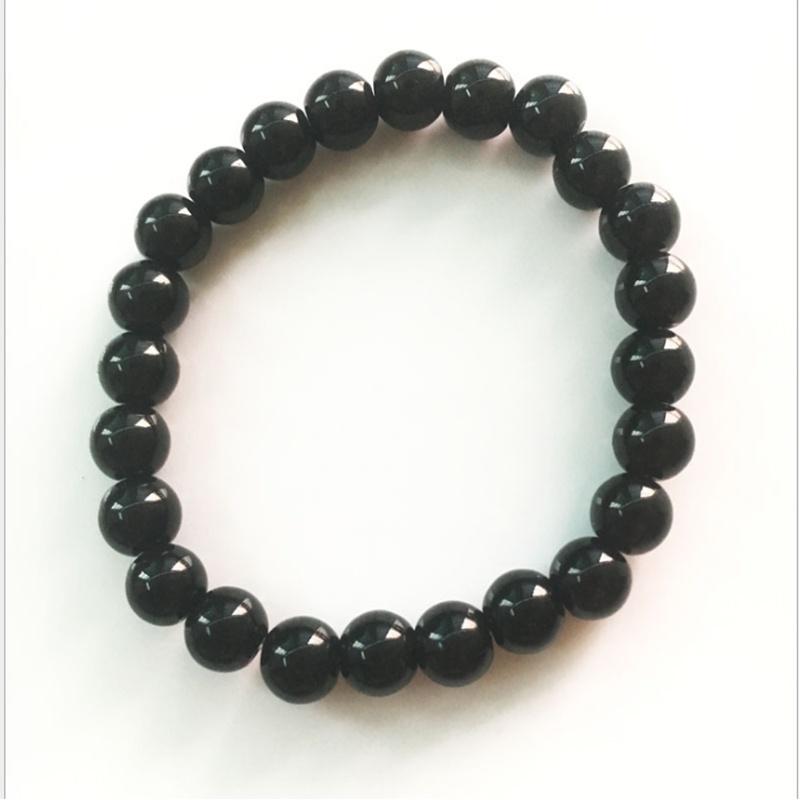 

Оптовые браслеты-стретч из натуральных драгоценных камней 6 мм, круглые бусины, в ассортименте Style16,8MM