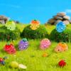 10/20Pcs Glow In Dark Cartoon Furits Turtles Figurines Cute Resin Turtle Diy Craft Fruit Turtles For Desk Decor Ornament