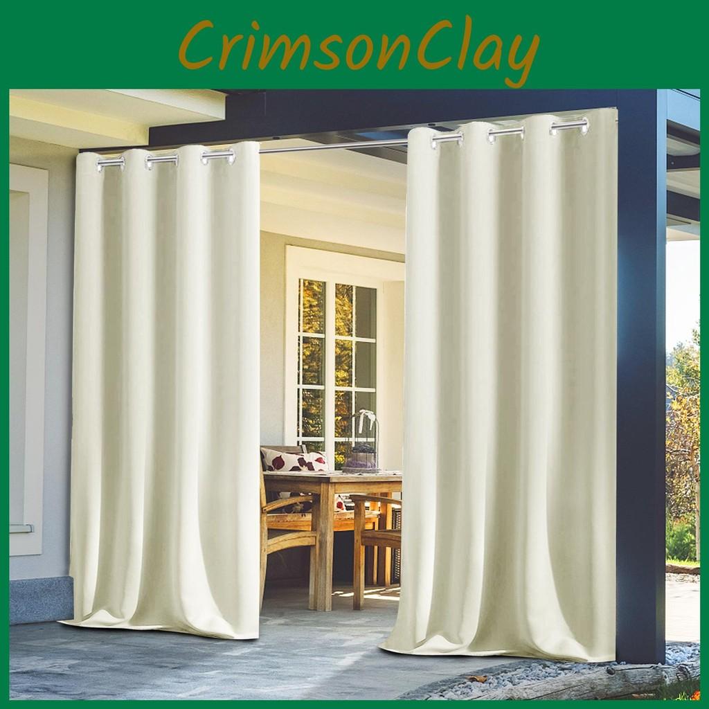 Curtain Blackout Insulated Bedroom Living Room Solid Color Curtains Window Decor