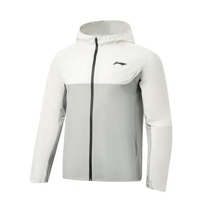 Li Ning Running Series UV Resistant Water Repellent Hooded Sun Protection Jacket Men Jackets AFDW453-3
