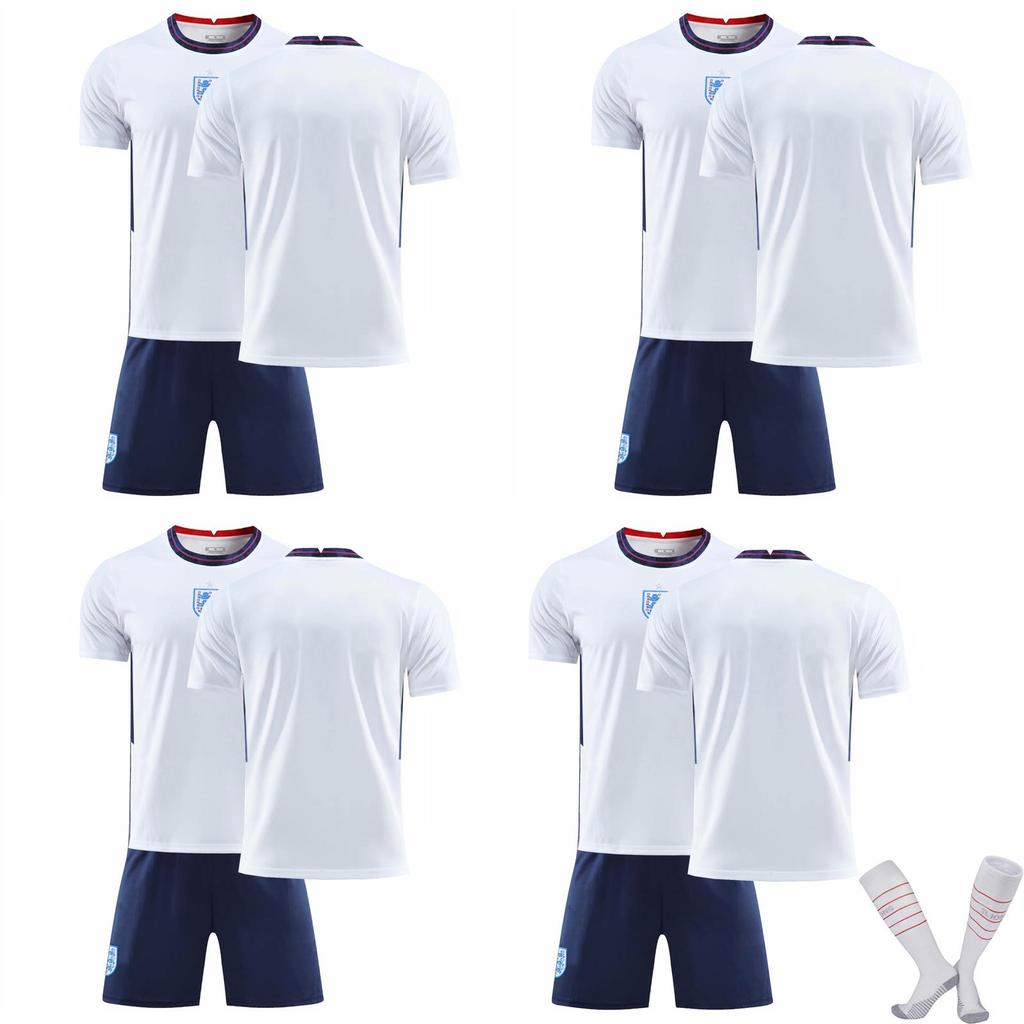 Conjunto Deportivo para el Hogar de Inglaterra Material de Poliéster Cómodo Para Niños y Niñas