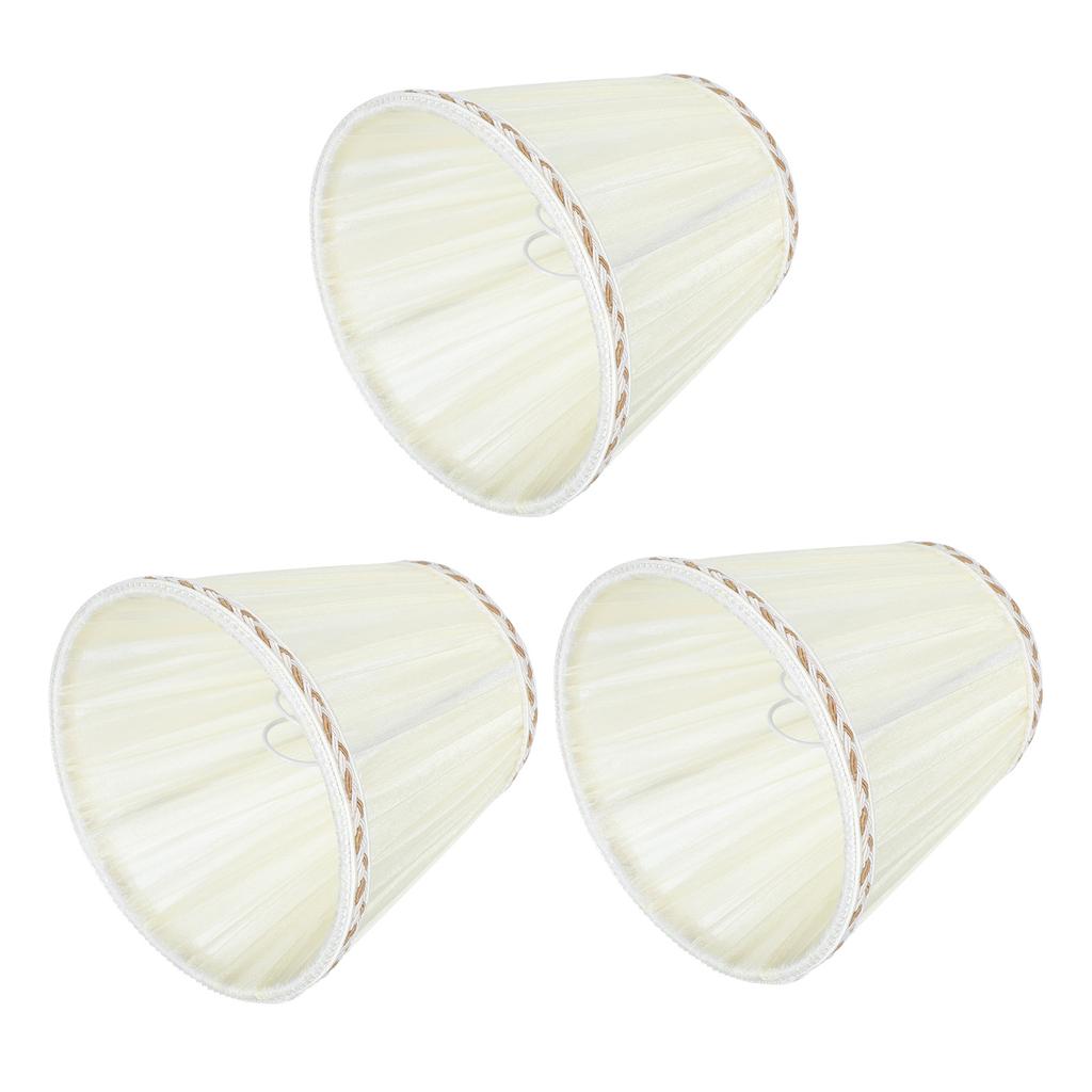 3pcs Crystal Chandelier Shade Clip Bubble Light Cover For Wall Floor Ceiling Lamps Cloth Lampshade Home Decor Practical Dust