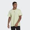 Adidas Solid Color Logo Casual Short Sleeve T-Shirt Men Tops Green HE4366