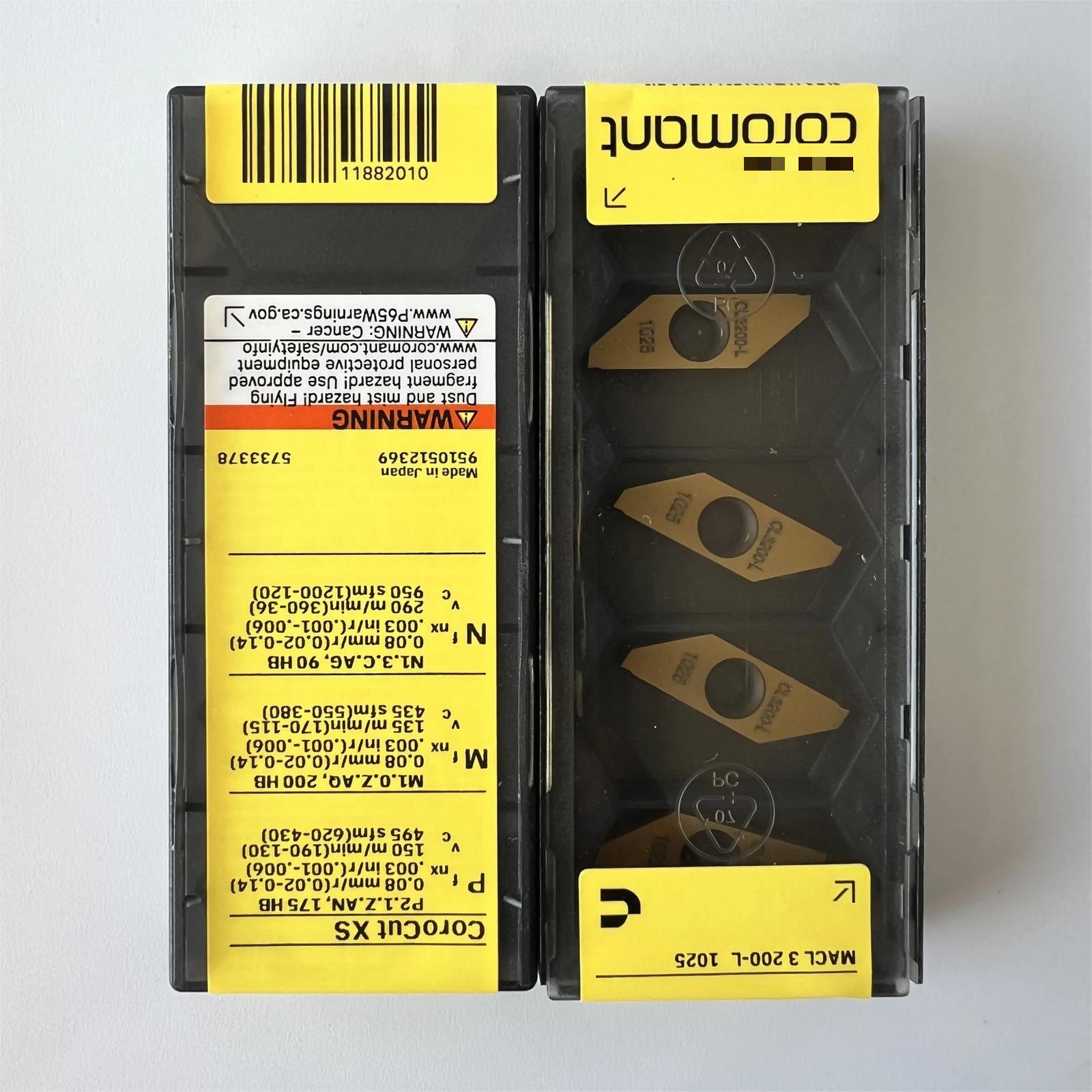 

MACL3200-L 1025 / Industrial indexable Carbide Inserts 10 Pcs