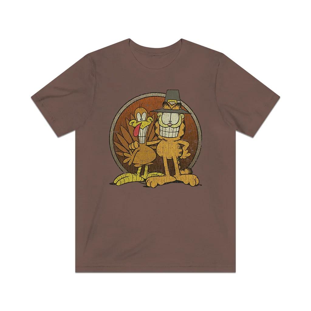 Turkey Day Friends 1989 Vintage Men s T shirt S