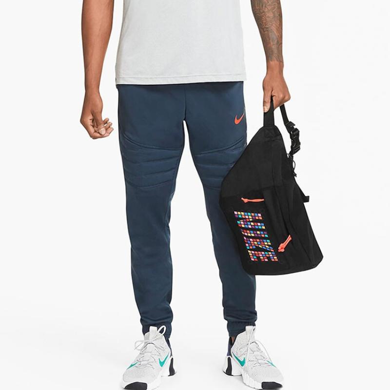 Nike Polyester One Shoulder Crossbody Bag Sling Bag Fanny Pack Regular Unisex Black Casual DD1752-010