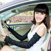 Unisex Hand-Sewn Ice Silk Sun Protection Sleeves for Driving & Cycling