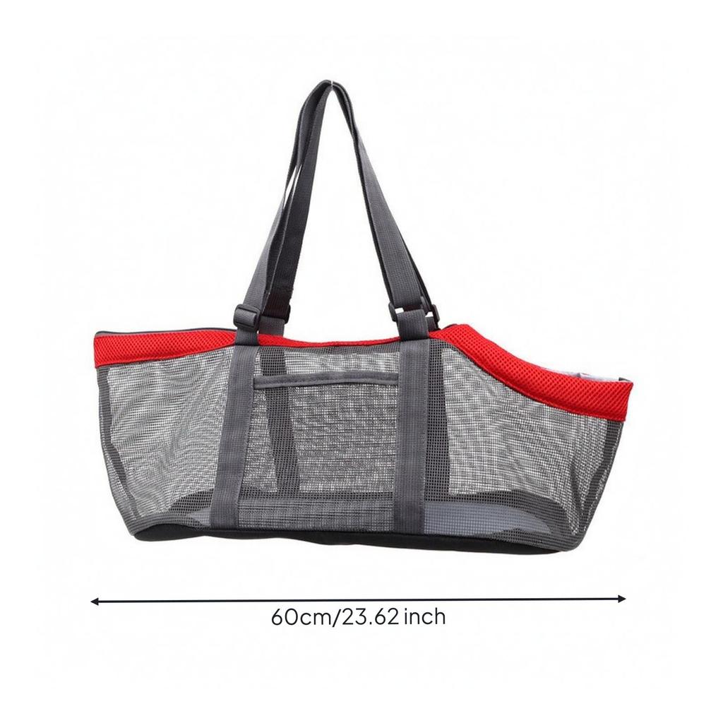 Pet Carrier Bag Ventilated Mesh Lightweight for Travel