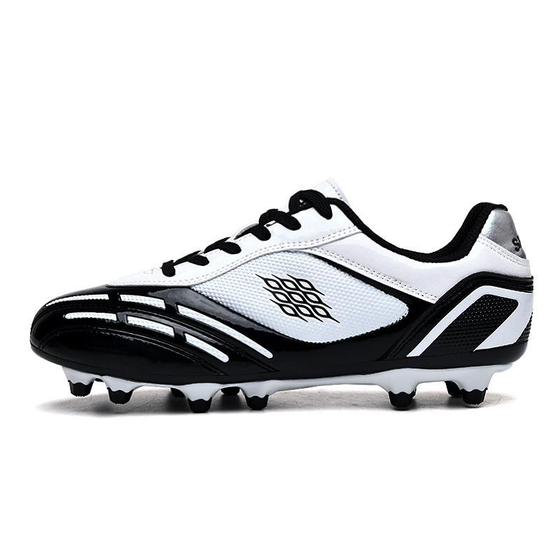 Children's leather feet women's nail shoes new youth football shoes male students broken training artificial turf price