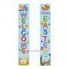 180 * 30Cm Easter Family Party Festival Atmosphere Arrangement Flag Polyester Cloth Couplet Customization