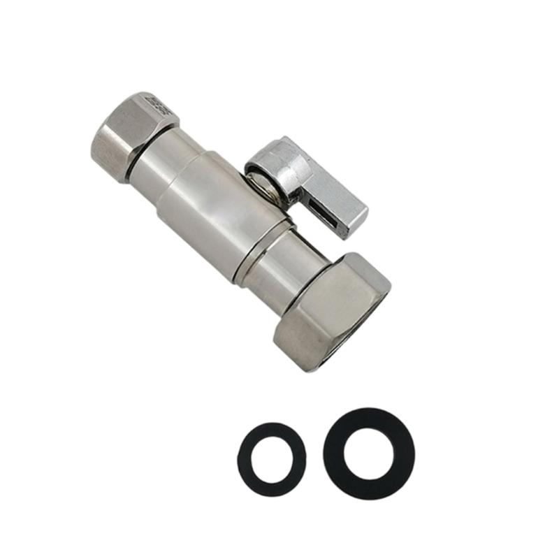 Stainless Steel Quick Connect Ball Valves Leakproof Seal And Simple Setups Flows Control Valves For Bathroom Water Heaters