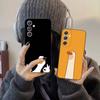 C-Confused Goose Phone Case For Samsung S25,24,21,22,23,20,S30,Ultra,Plus,Fe,Lite,Note,5G Black Soft