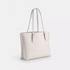 Coach Mollie Tote Bag Silver Chalk