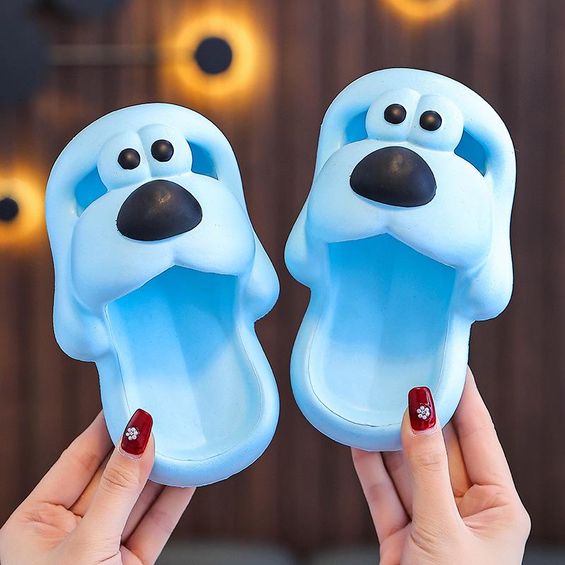 Children's Summer New Indoor Non-Slip Cute Boys and Girls Toddler Home Slippers