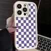 Phone Case for iPhone 17 Air 16E 15 16 Pro Max Retro Classic Chess Board Grid Cover 14 Plus 13 12 Mini Soft Shell Silicone Funda