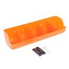 5 Slots Piglet Fodder Bowl Farm Use Livestock Feeding Dish Stable Multi Compartment Feeder for Animals