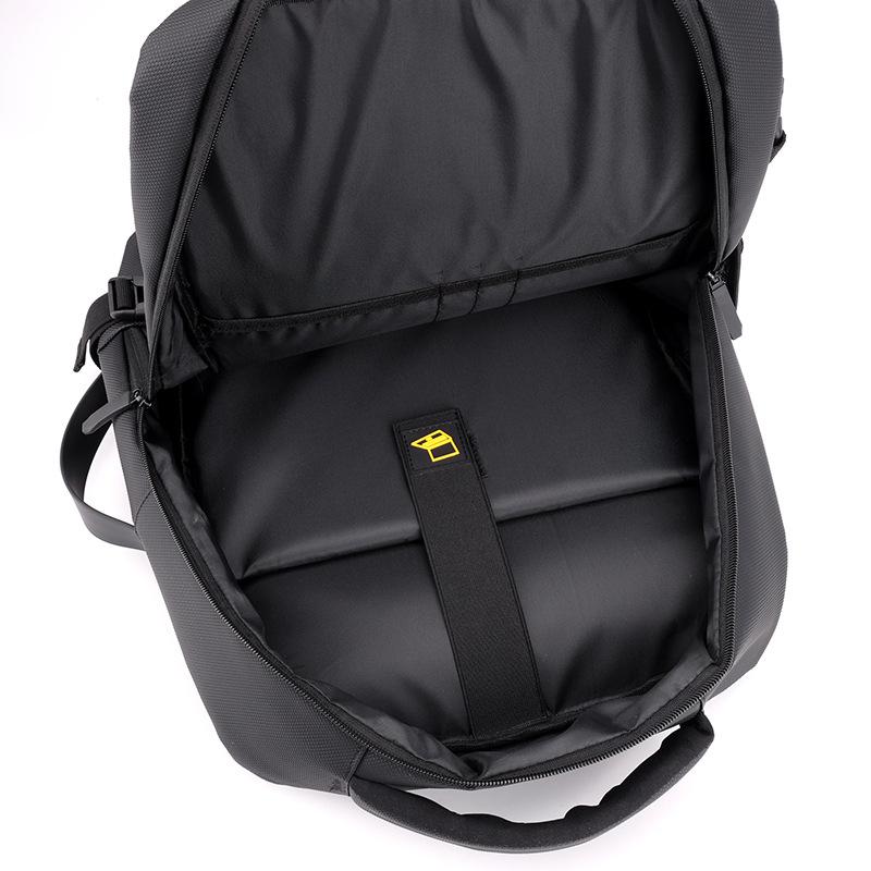 New large-capacity solid color versatile backpack business commute travel bag multi-function computer backpack student