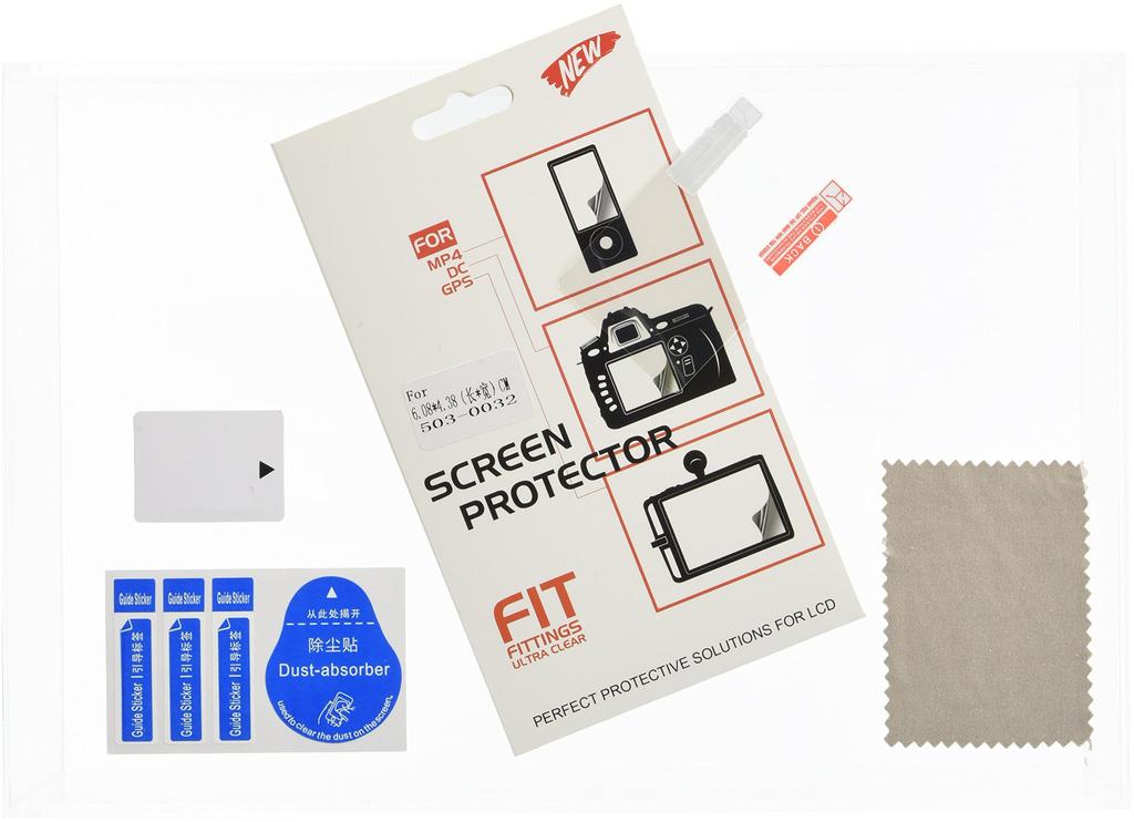 Washodo RICOH GR IV Digital Camera LCD Protective Film Seal DIGITAL, II, III, "503-0032M" (Transparent Type)