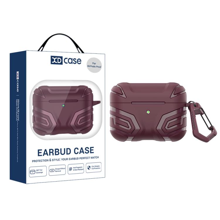 TPU Earphone Protective Case With Carabiner for AirPods Pro 2