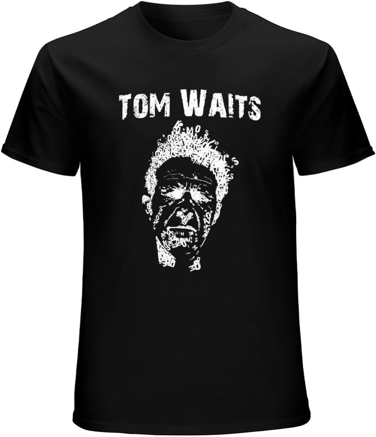 Tom Waits T-Shirt Mens Unisex Tees XXL чёрный