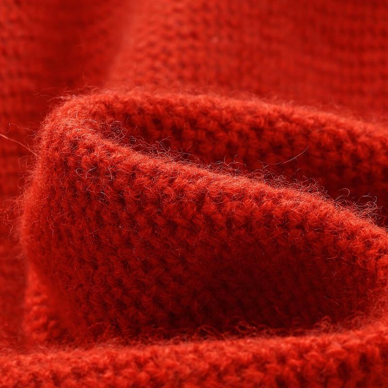 Men's 100% Wool Round Neck Sweater