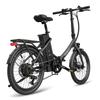 Electric Bicycle Foldable Fafrees 20" 250W Motor 18.2AH Citry Ebike Top Speed 25Km/h 7 Speed Load 120Kg F20 Lasting
