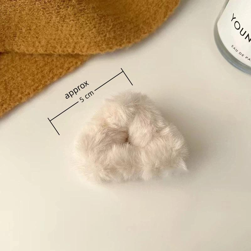 1Pcs Fleece Cat Ear Hair Clip For Women, Side Hair Clip For Bangs And Loose Hair, Cute Princess Hairstyle, Shark Fin Hair Clip