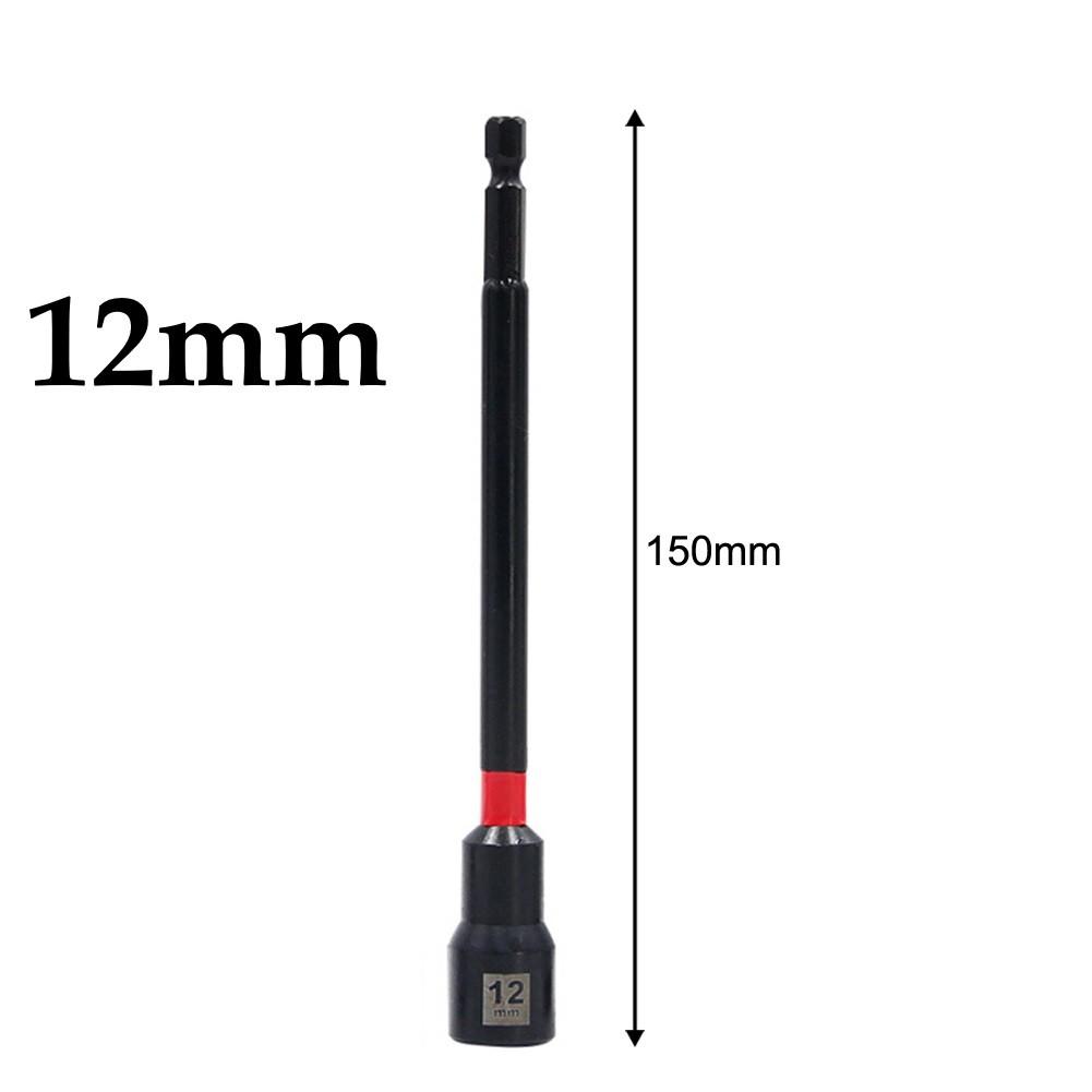 150mm Length Magnetic Long Nut Drivers Set of 5 for Various DIY Tasks