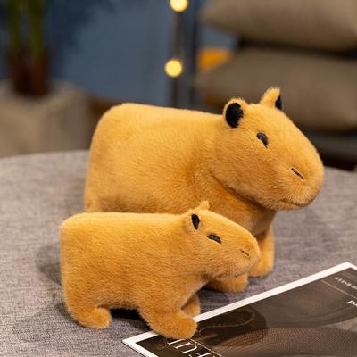 18/26cm Cartoon Capybara Plush Toy Lovely Simulated Animal Capybara Plushies Cute Doll Birthday Gifts Girl