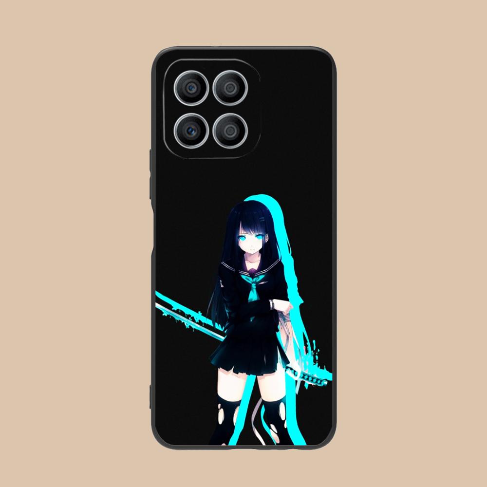 Anime Girl Mobile Phone Case for Honor 90 80 70 60 50 30 20 10 9 8 7 Pro S SE Lite 5G Colorful Printing Cover Smartphone