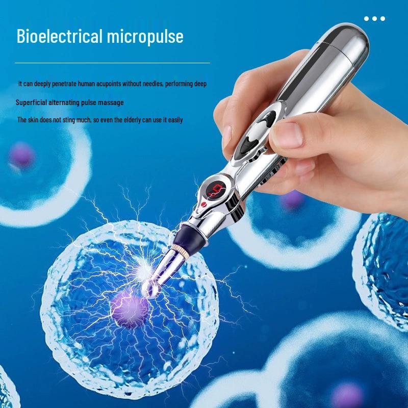 Electronic Acupuncture Meridian Energy Pen - Automatic Massage & Physiotherapy Device