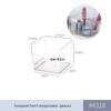 Transparent Kitchen Cabinet Organizer and Under-Sink Storage Box for Snacks and Sundries