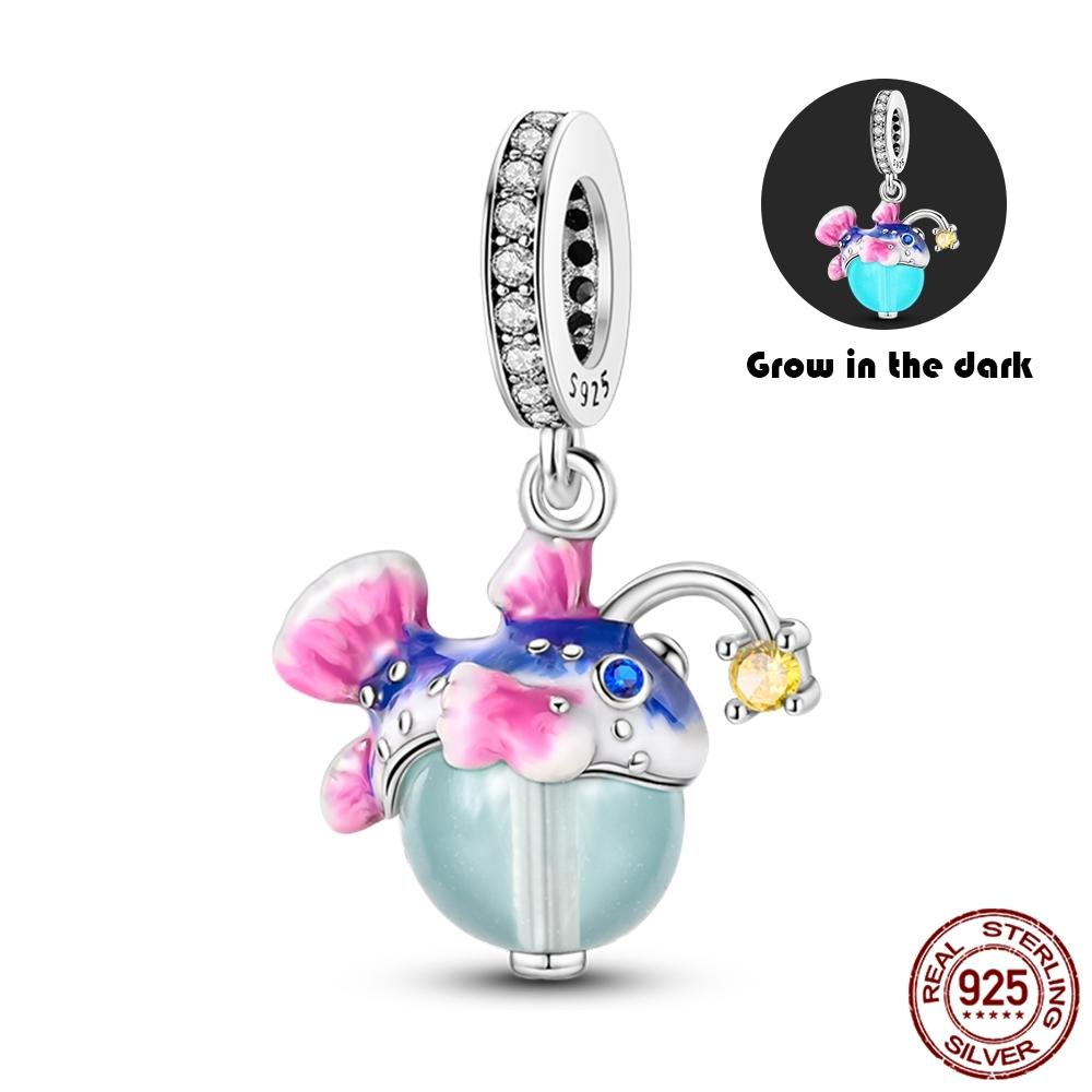 New Incopper Charms Luminous Firefly Stars Charm Fit Originalbracelets Pendants For Women Beads Diy Party Jewelry