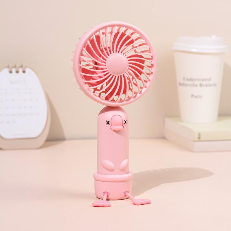

Portable USB Cartoon Mini Rechargeable Fan for Students and Dorms 85x38x179 mm