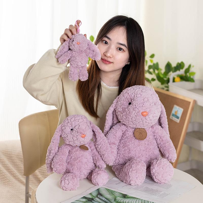 Cute Plush Hang Ear Rabbit Pendant Keychain Plush Toy Doll Doll Cute Bonnie Rabbit