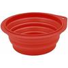 Mangeoire Pliante - Nayeco - Multicolore - 12,9x12,9x5,2cm - Silicone - Intérieur