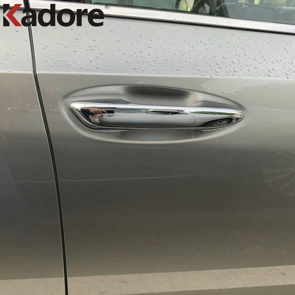 For Lexus UX 200 250h 260h 2022 Chrome Side Door Handle Cover Trim Car-Styling Sticker Decoration